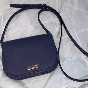 purple Kate spade bag
